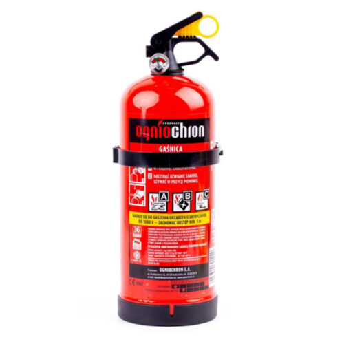 60124 Extintor Pó Químico ABC 2Kg. com Manómetro