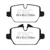 Pastilhas Frontais EBC YellowStuff Bmw