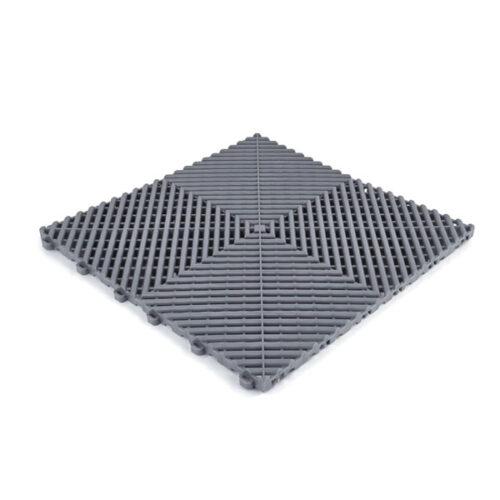 Piso PVC Modular RAMROXX 40x40cm Cinza
