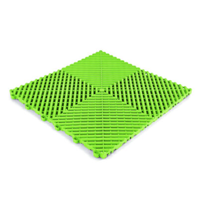 43402 Piso PVC Modular RAMROXX 40x40cm Verde Florescente