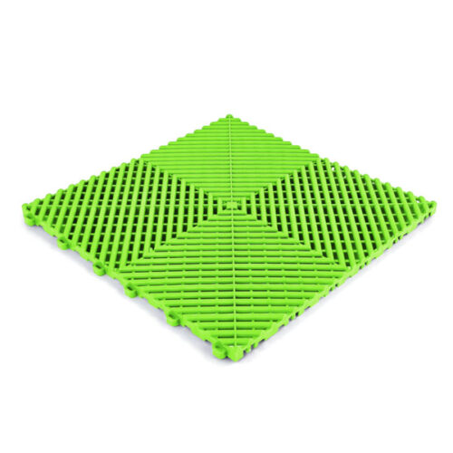 43402 Piso PVC Modular RAMROXX 40x40cm Verde Florescente
